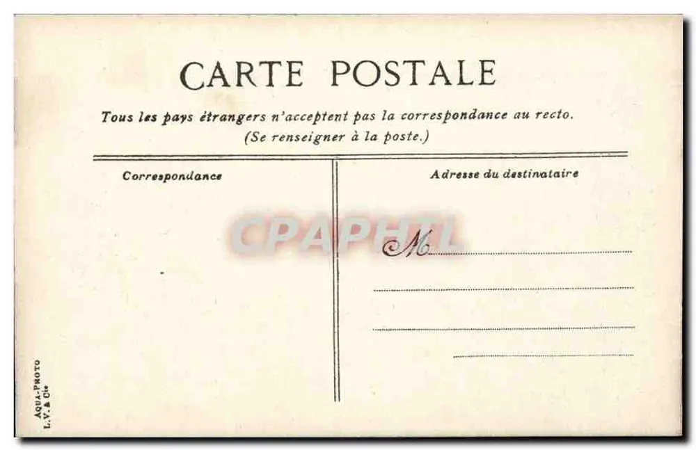 Croix de la Pointe de la Garenne — vista panorâmica — L.V. & Cie, Aqua Photo - Verso