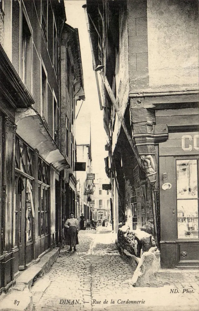 Dinan — Rue de la Cordonnerie — ND. Fot. n°87 - Awers