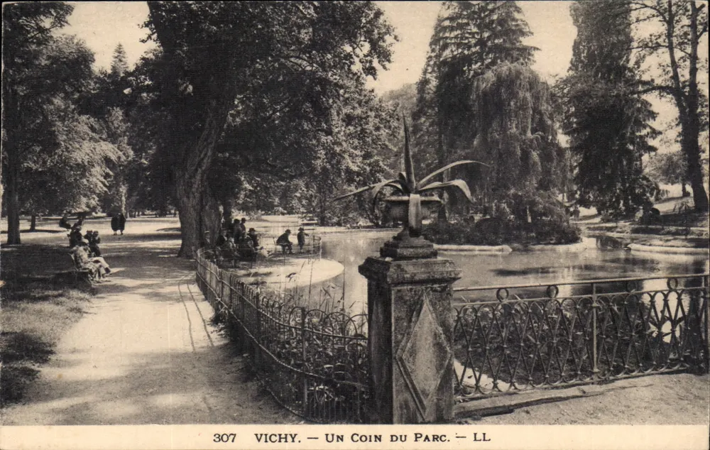 Vichy — Kąt Parku — LL, nr 307 - Awers