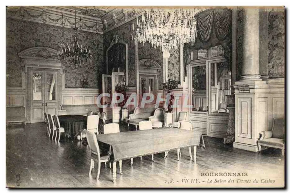 Vichy - Der Damen-Salon des Kasinos — Bourbonnais, n° 78 - Vorderseite