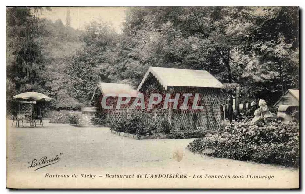Umgebung von Vichy — Restaurant de L'ABDOISIÈRE — Les Tonnelles sous l'Ombre - Vorderseite