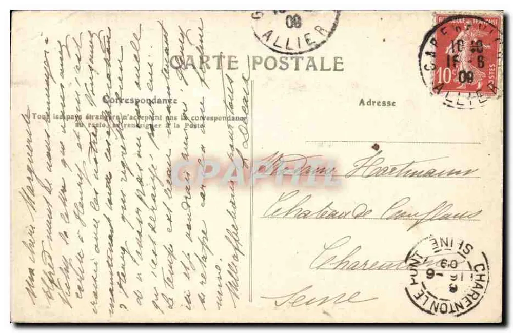 Vichy — El Nuevo Establecimiento Termal — Allier — 134 - Reverso