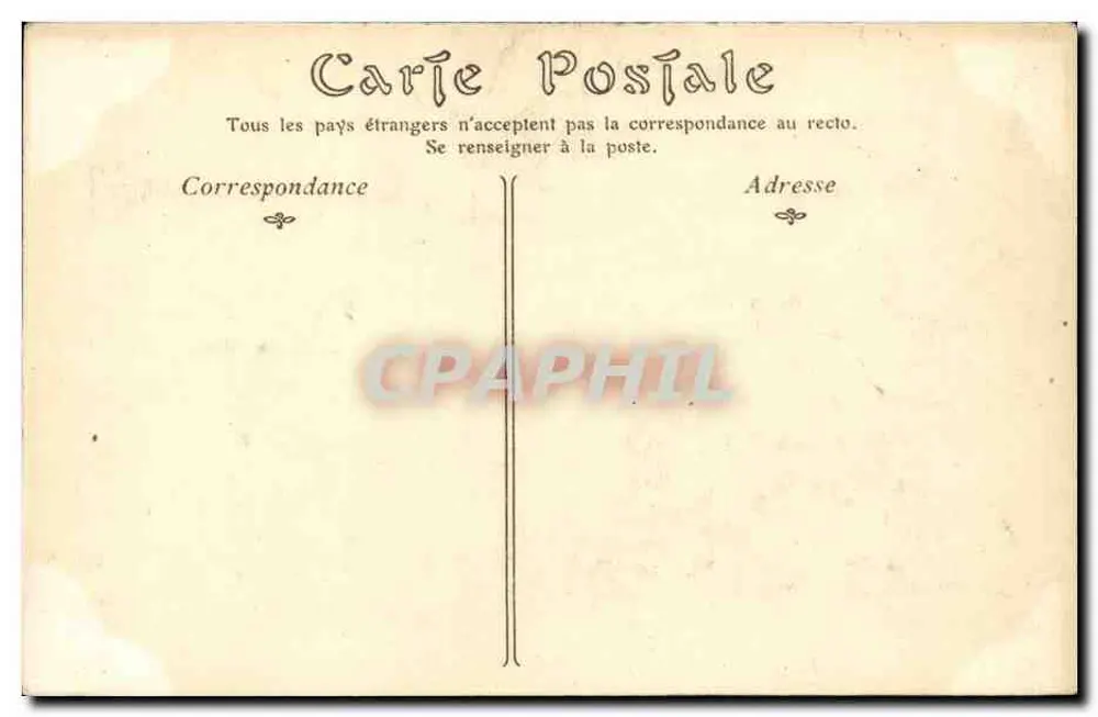 Vichy — Der Park, Ansicht vom Casino-Terrassen — ND Plot - Rückseite