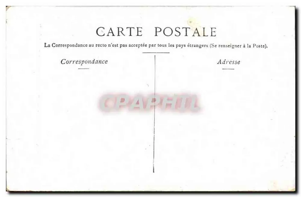 Vichy — Establecimiento Termal — Entrada Principal - Reverso