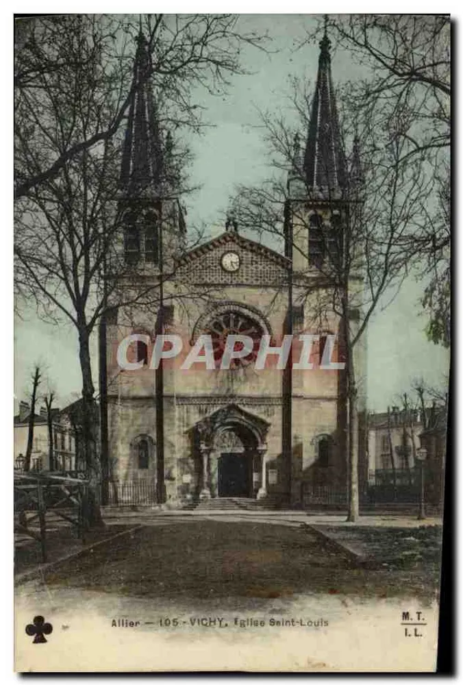 Vichy - Katedra św. Ludwika — CPAPHIL, nr 105 - Awers