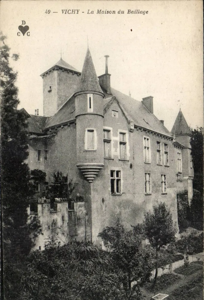 Vichy - Dom Baillage — wydawca DCC, nr 49 - Awers
