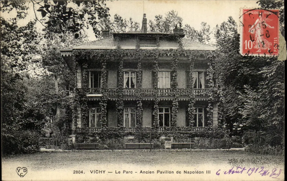 Vichy — Der Park — Das ehemalige Pavillon von Napoleon III — Y.D. n°2804 - Vorderseite