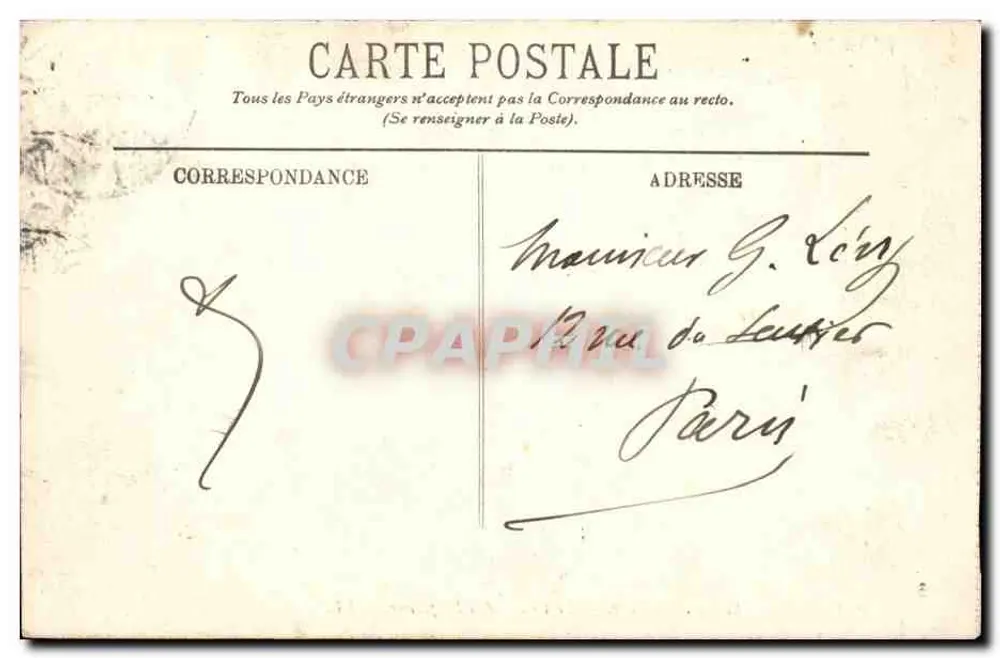 Vichy — Der Neue Park — Das Chalet des Kaisers — LL - Rückseite