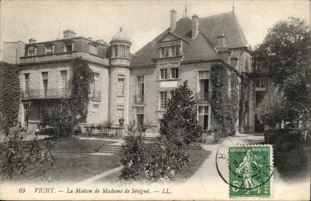 Vichy — Das Haus der Madame de Sévigné — LL. — Nr. 69 - Vorderseite