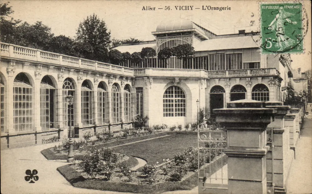 Vichy — A Orangerie — Allier — 56 - Frente