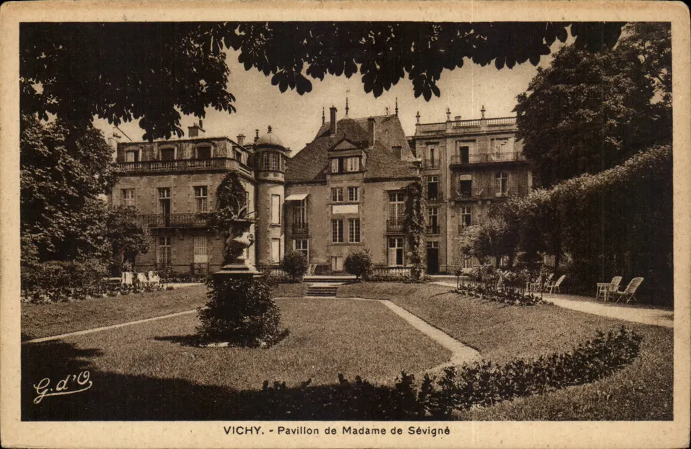 Vichy - Pavilhão da Senhora de Sévigné — G.d'C, editor 43 - Frente
