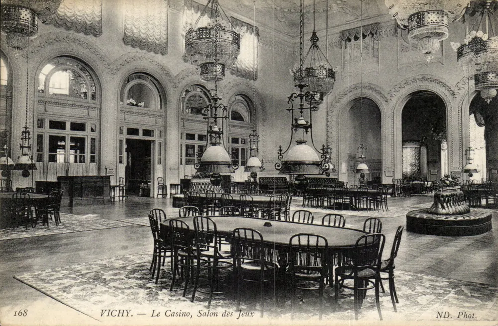 Vichy — Das Casino, Spielzimmer — ND. Fot. n°168 - Vorderseite