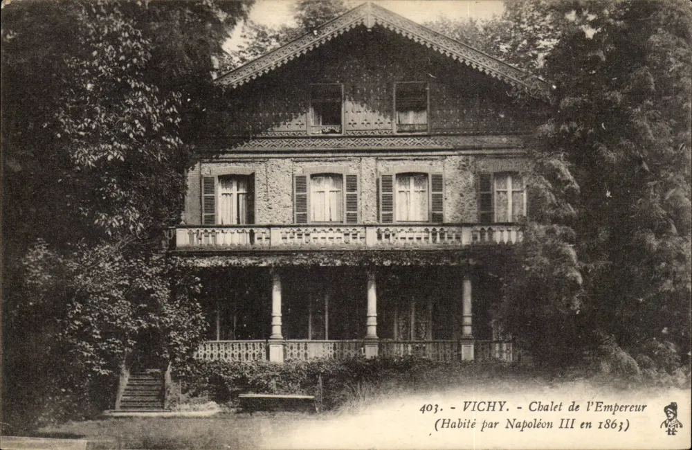 विची - आईम्परेटर के चलाना - 1863 में नेपोलियन तीसरे द्वारा रहा गया - संख्या 403 - आगे