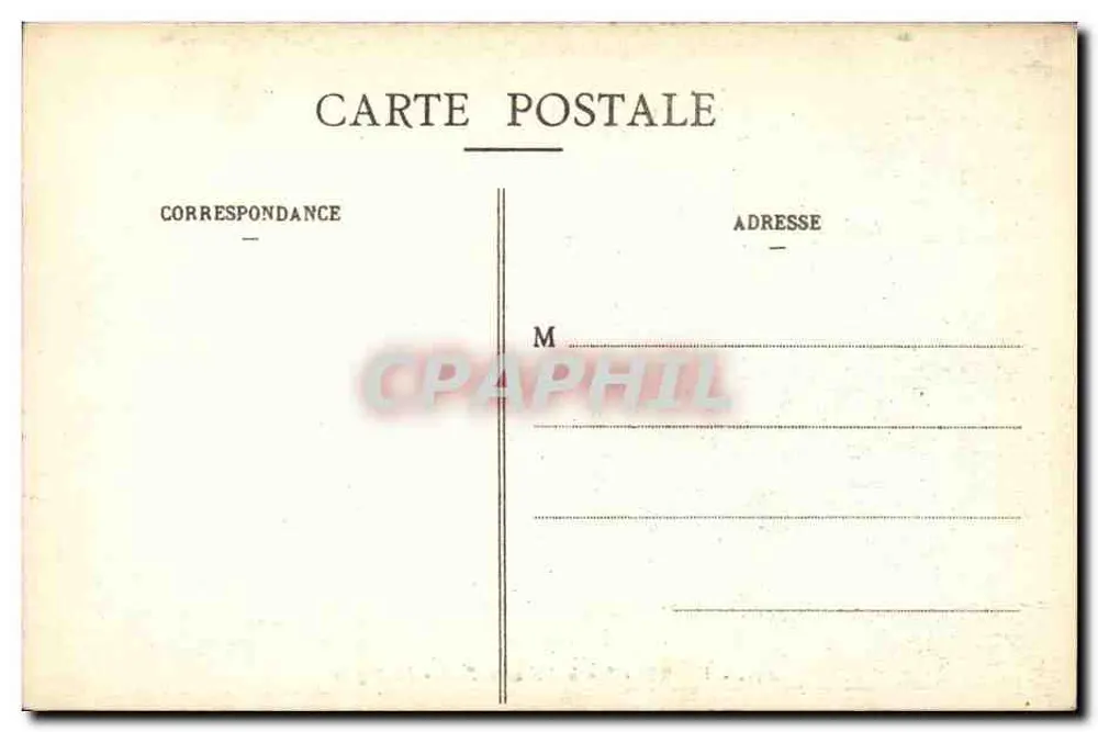 Vichy - Auf dem neuen Park - La Cigale - Rückseite