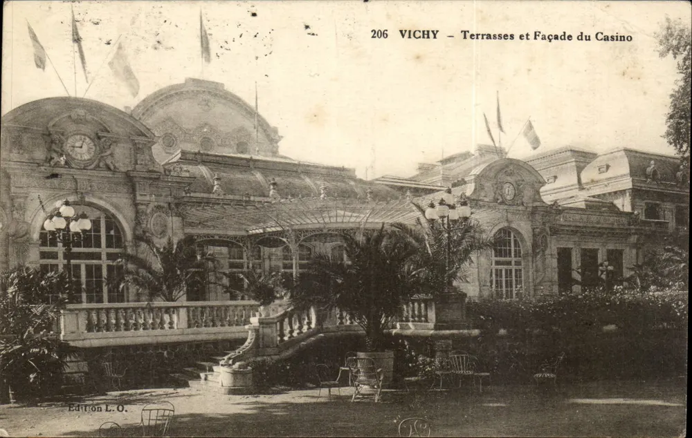 Vichy — Terrazas y Fachada del Casino — Edición L.O. - Anverso