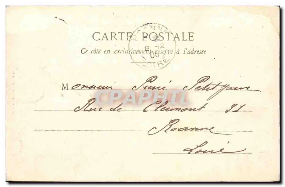 Le Château du Lonzat, nahe Billy — Bourbonnais — ABATI - Rückseite