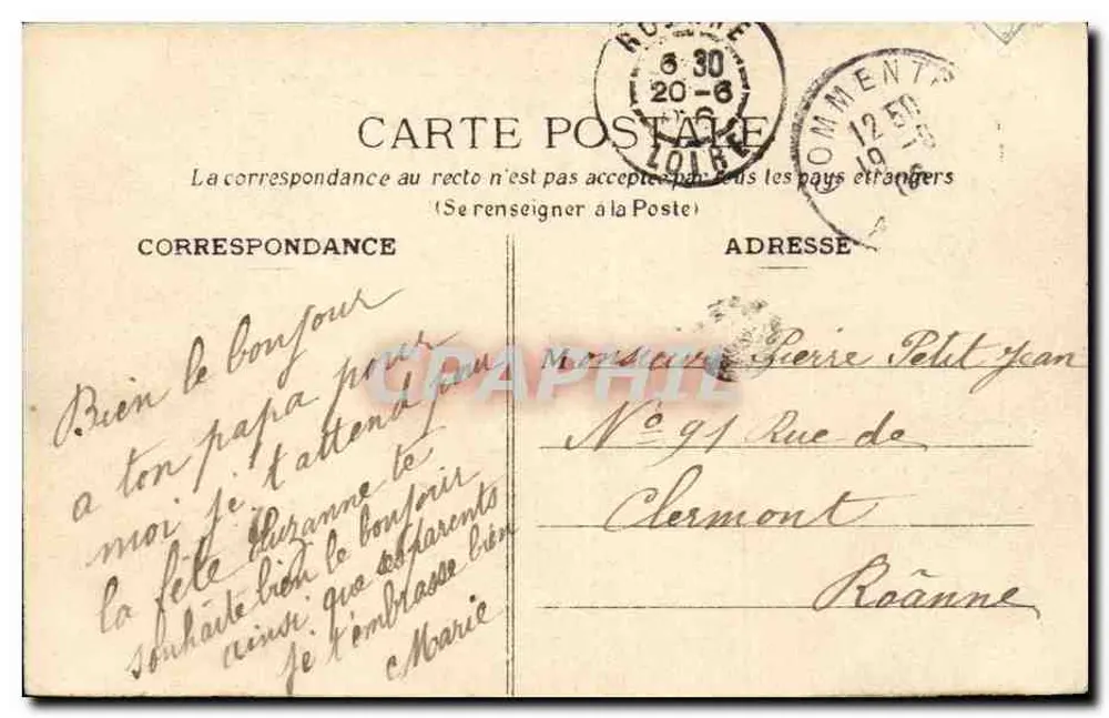 Commentry — L'Etang e o Castelo dos Nippen - Verso