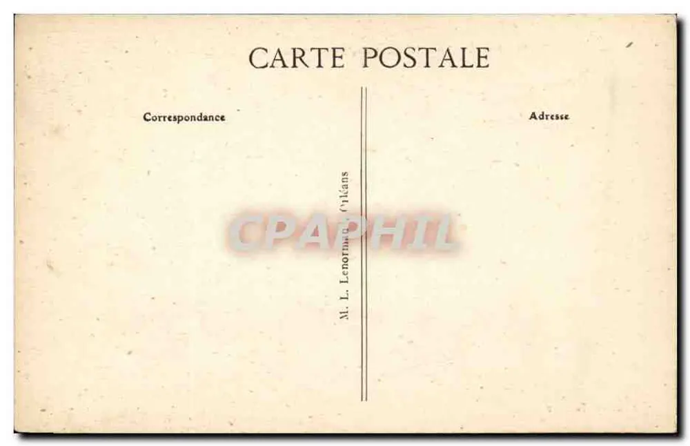 Moulins — Allgemeiner Blick vom Plateau de Ste-Catherine — Wettbewerb vom 18. Juni 1922 - Rückseite