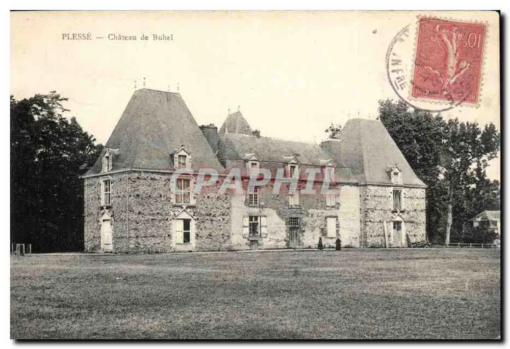 Plessé — Castelo de Buhel — Editor não identificado, número de série não visível - Frente