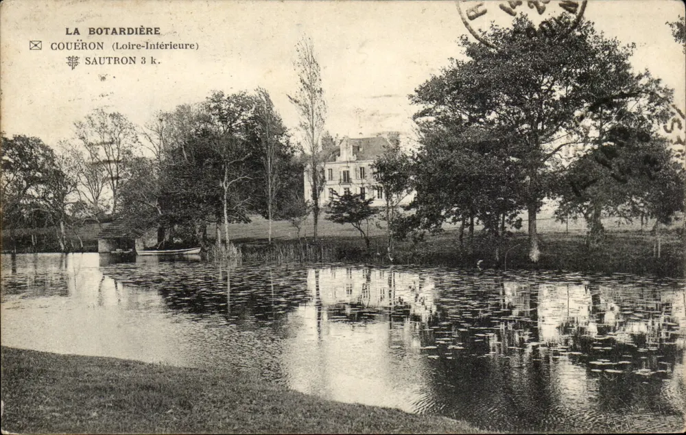 La Botardière — Couëron (Loire-Inférieure), Sautron 3 k. — Editor desconhecido, número de série não visível - Frente
