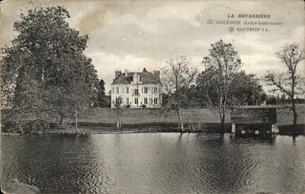 La Botardière — Couëron (Loire-Inférieure) — Sautron 3 k. — Editor não identificado - Frente