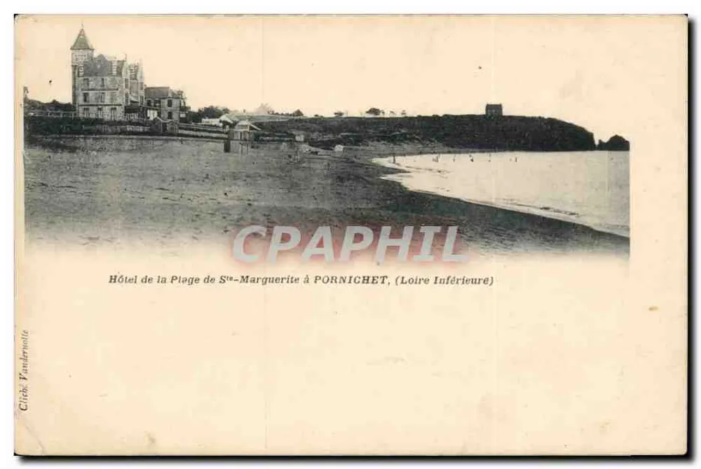 Hôtel de la Plage de Sainte-Marguerite in Pornichet — Loire-Inférieure — Glick Vaudemont - Vorderseite