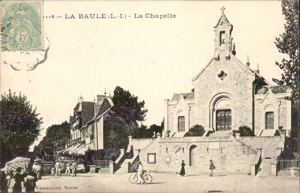 La Baule (L.-I.) - A Capela — editor Vasselier, Nantes, n° 1118 - Frente