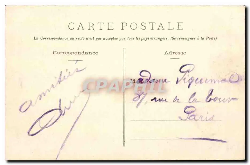 La Baule (L.-I.) - A Capela — editor Vasselier, Nantes, n° 1118 - Verso
