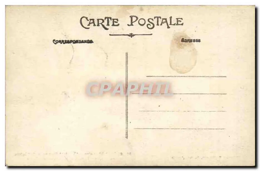 Guérande (Loire-Inf.) — Krypta — Innenansicht der Krypta, Grabmal von Tristan de G... — Sammlung F. G. - Rückseite