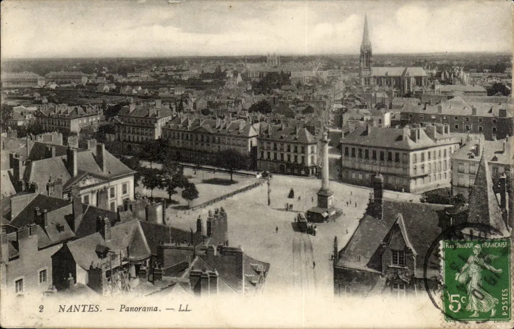 NANTES — Panorama — LL - Awers