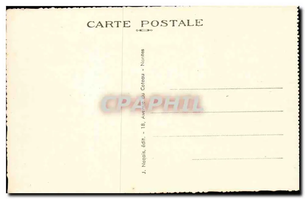 Château-Bougon - Nantes — Das Zivilflugzeuglager - Allgemeine Ansicht - Rückseite