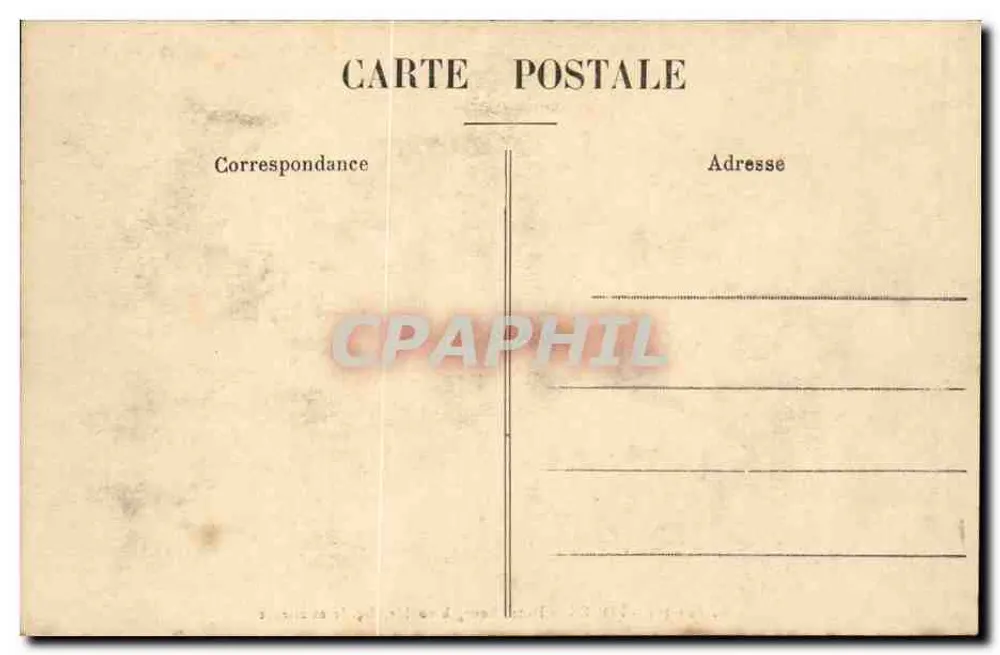 Rouen - Hotel Bourgtheroulde, äußere Fassade — C.P. - 334 - Rückseite