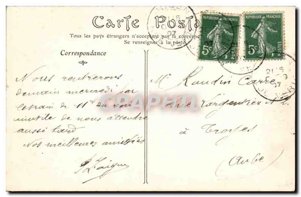 Rouen — A Catedral — Fot. de L. Chon - Verso