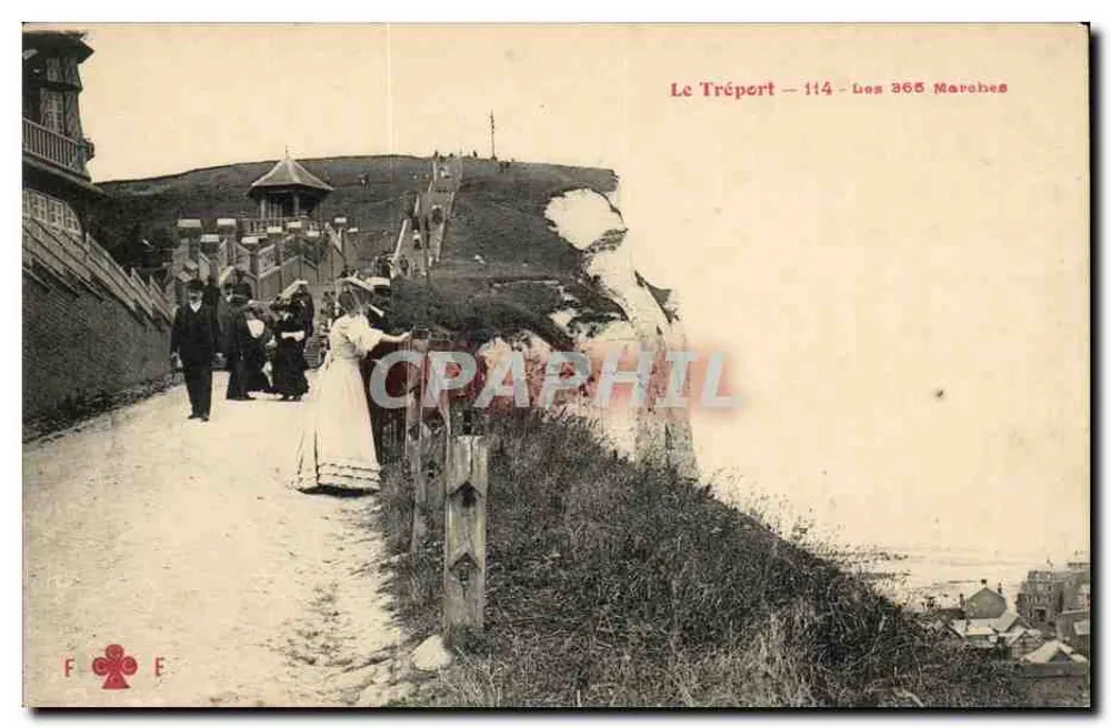 Le Tréport — As 365 Escadas — 114 - Frente