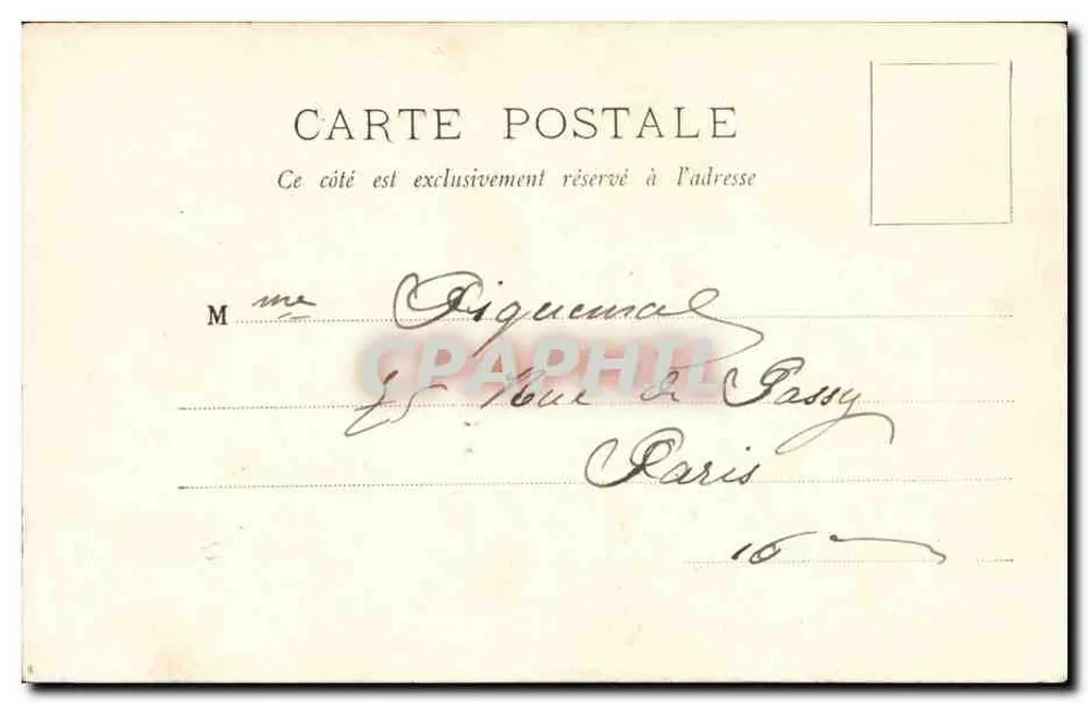 Le Tréport — O Palácio de Justiça — LL, n°16 - Verso