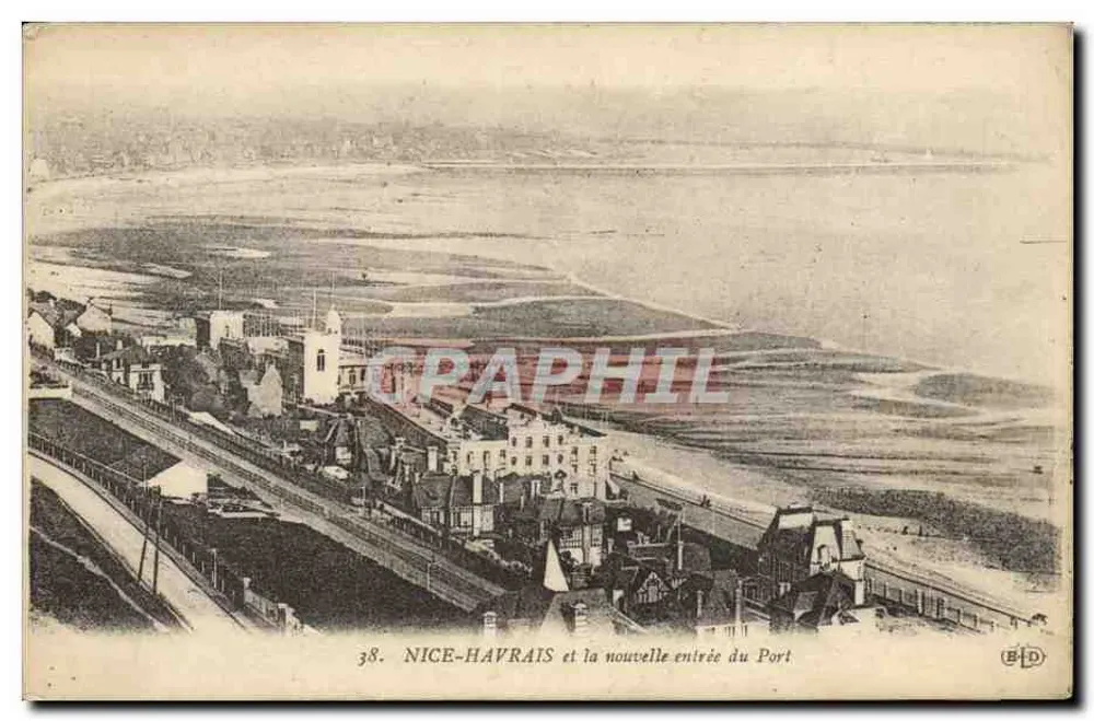 Nice-Havrais und der neue Hafen-Eingang — BLD, n°38 - Vorderseite