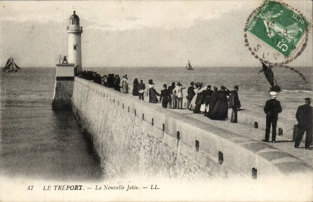 Le Tréport — A Nova Ponte — LL. — n°47 - Frente