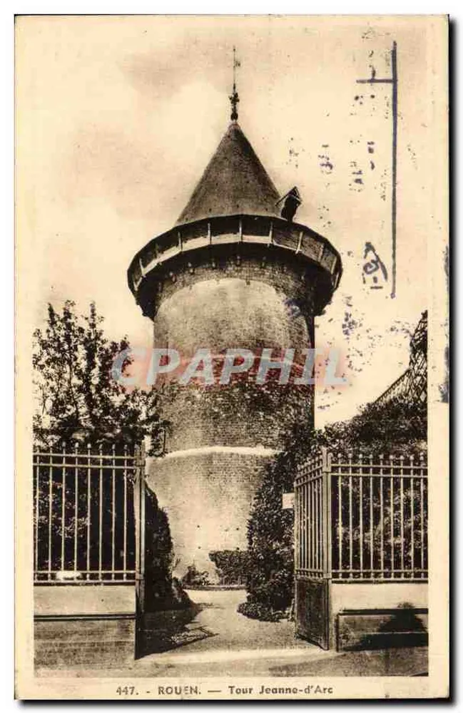 रूएन — जीन ड'अर्क के टॉवर — एडिशन ला सिगोन, संख्या 447 - आगे