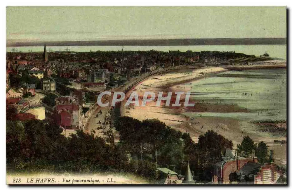 Le Havre — Vista panorâmica — LL, n° 218 - Frente
