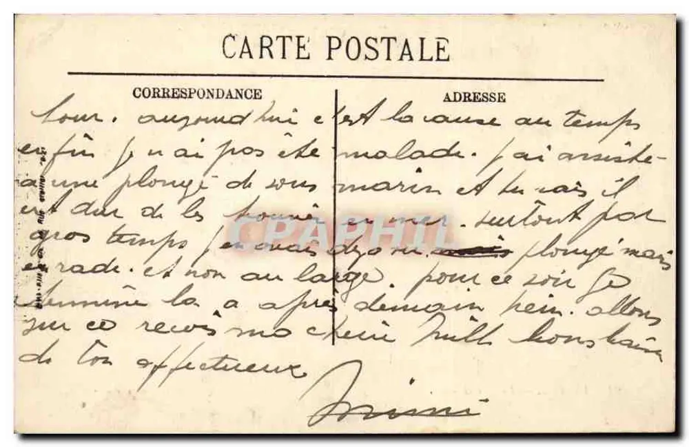 Dieppe — A Rue Aguado — Vouvelles Galeries, Dieppe - Verso