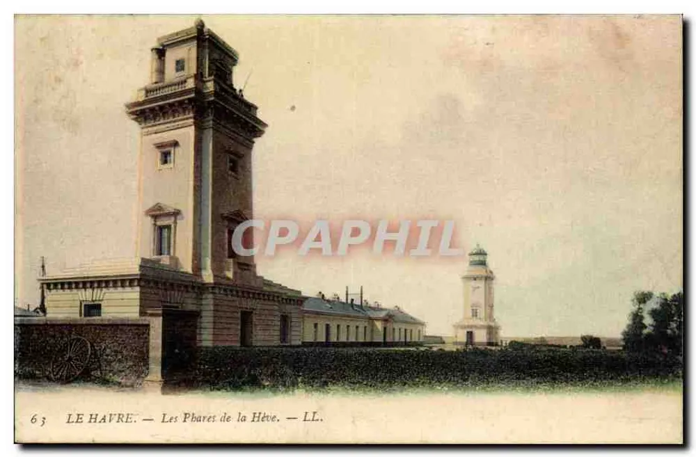 Le Havre — Os Faróis da Hève — LL. - Frente