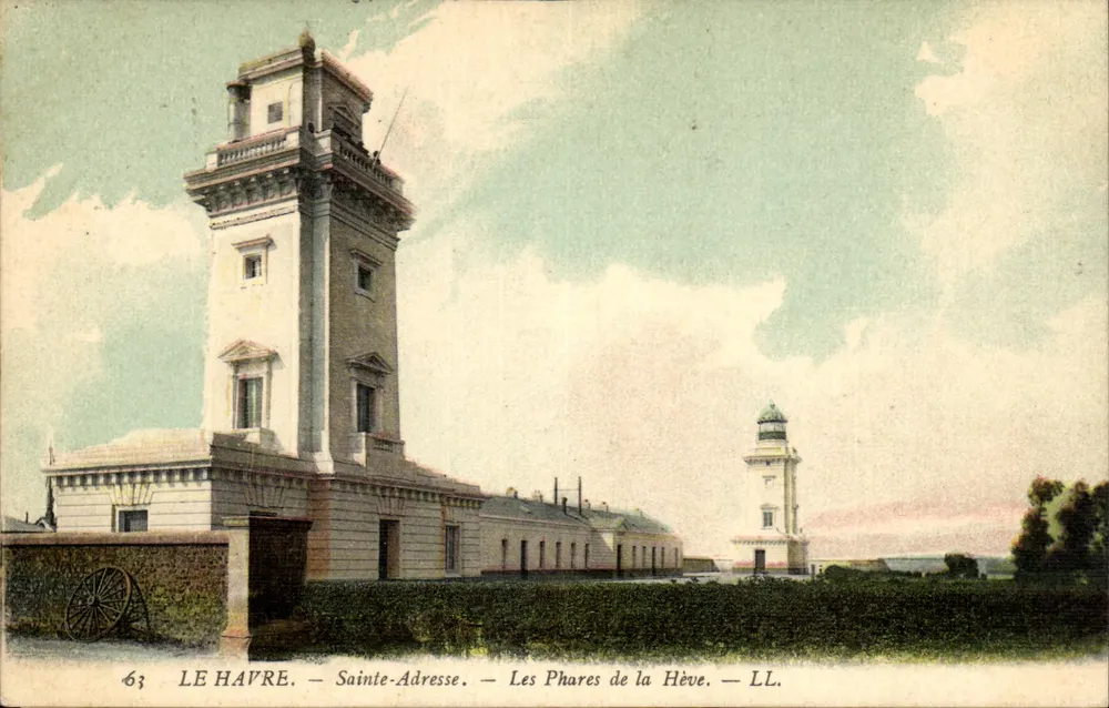Le Havre — Sainte-Adresse — Die Leuchttürme von La Hève — LL. — N°63 - Vorderseite
