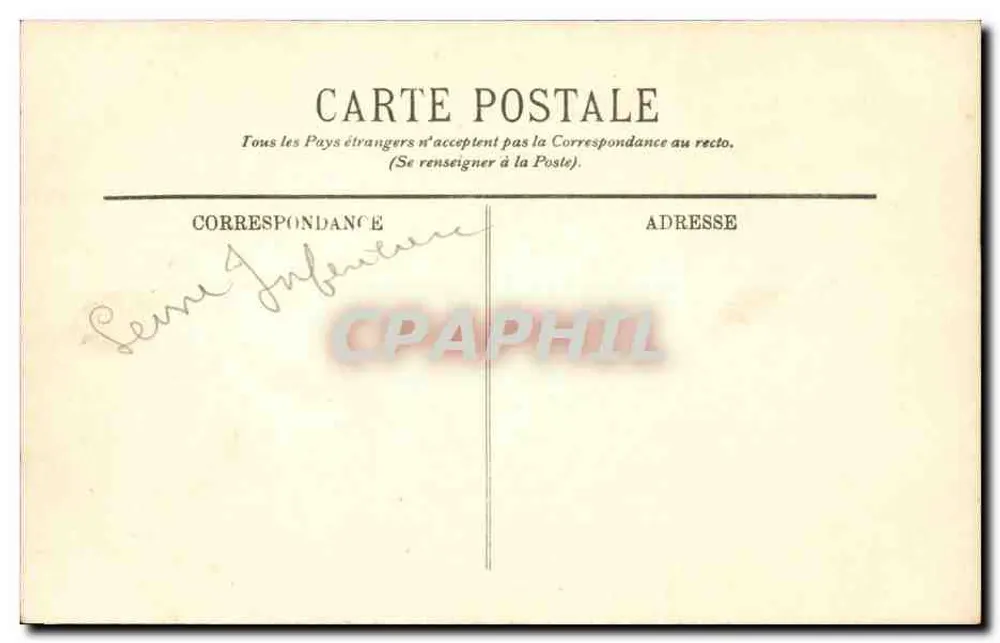 Le Havre — Sainte-Adresses — Die Leuchttürme von la Hève — LL. — N° 63 - Rückseite