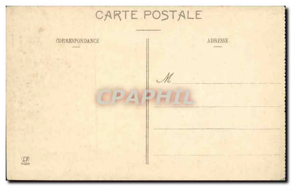Rocamadour - Capela de São Miguel — editor Fototipia Labouche, Toulouse, n° 54 - Verso