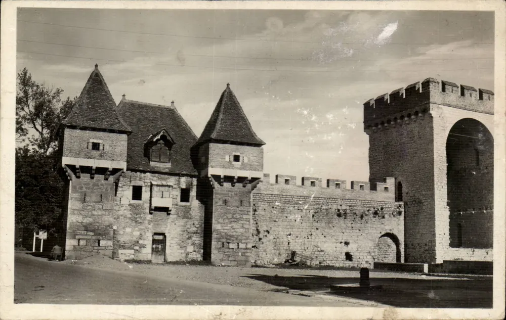 Cahors (Lot) — Die Barbacane (alter Wachposten, 15. Jahrhundert) und die Turm der Aufgehängten — Edition « La Cigogne » Limoges, n° 6013 - Vorderseite