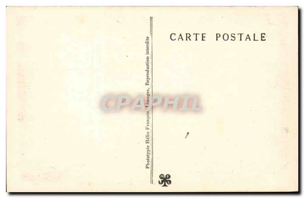 Poço de PADIRAC (Lot) — Lago dos Grands Gours — Fototipia Hélio François - Verso