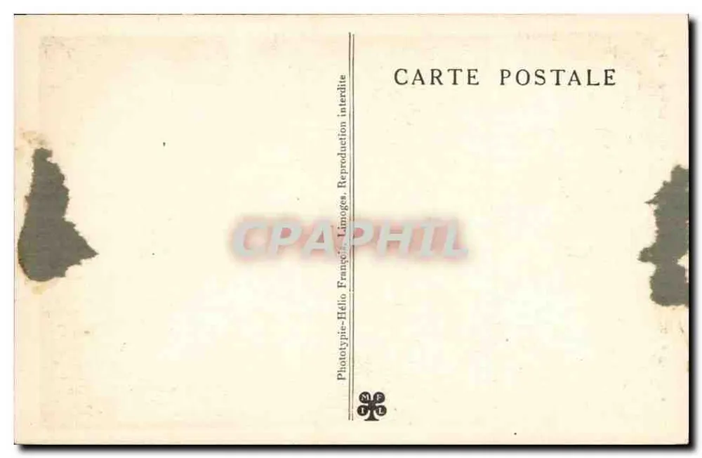 Escada do Poço de PADIRAC (Lot) — A Caverna - Verso
