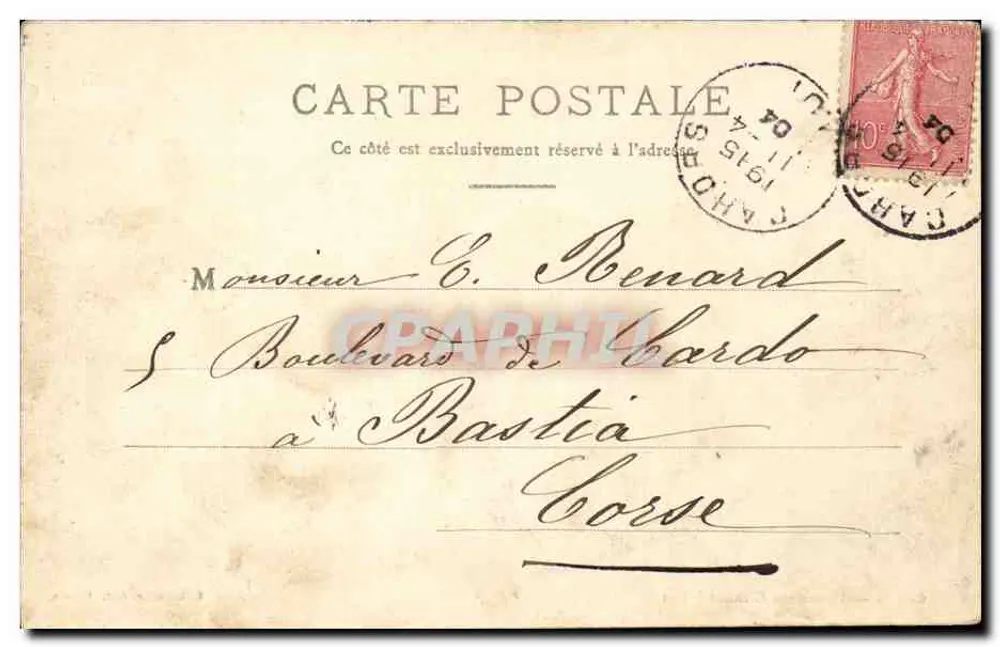 Monumento a Clément Marote — Editor: M. Moutin, edit. Anchors - Verso