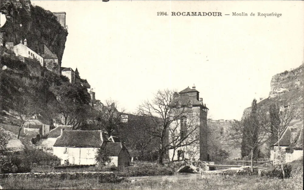 Rocamadour — Moinho de Roquefrège — Livraria Gauthier & Cie, n° 1994 - Frente