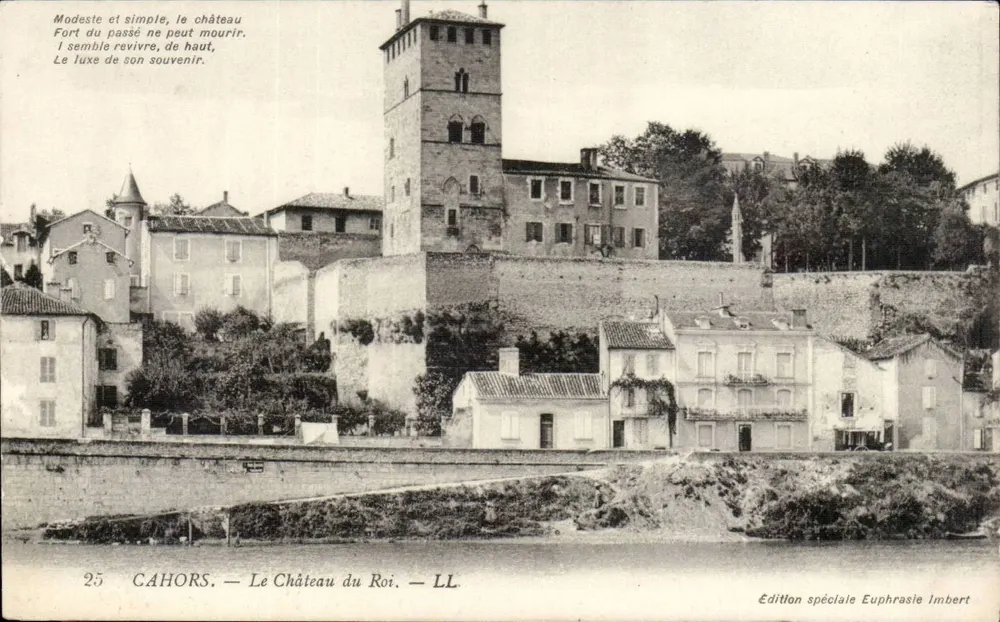 Cahors — O Castelo do Rei — Edição especial Euphrasie Imbert - Frente
